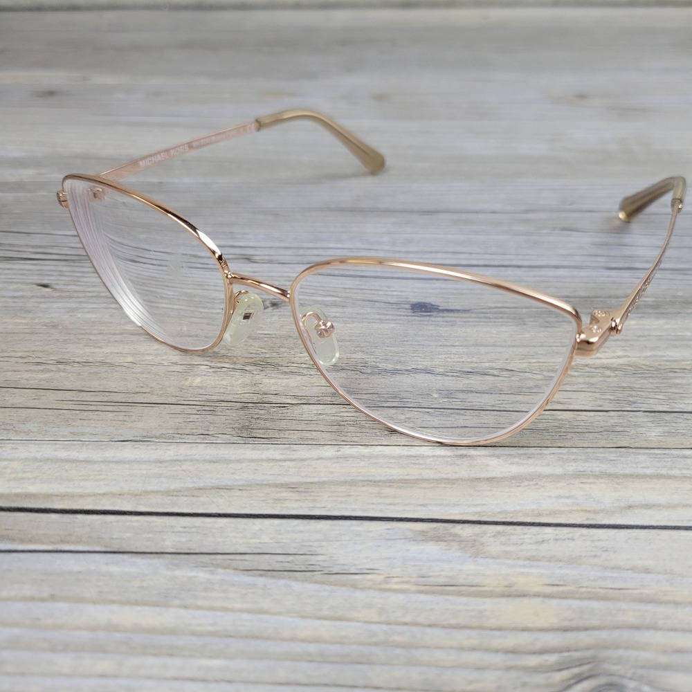 Michael Kors Eyeglass Frames MK 3030 Buena Vista 1108 Rose Gold Womens 54-17-140